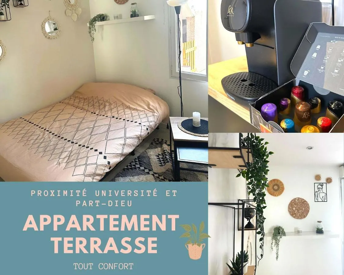 L'Oasis Cosy Apartment Villeurbanne